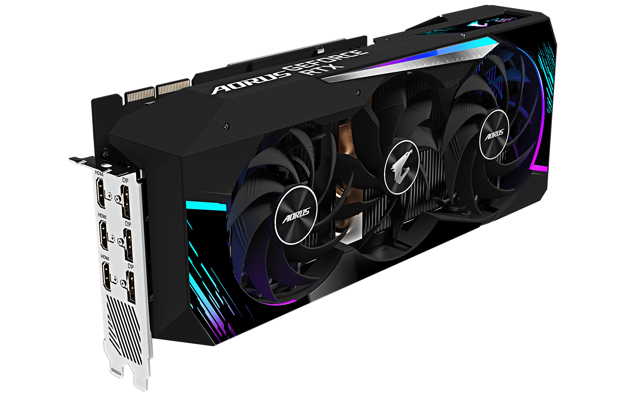 GIGABYTE AORUS GeForce RTX 3090 MASTER 24GB Video Card, GV-N3090AORUS M-24GD